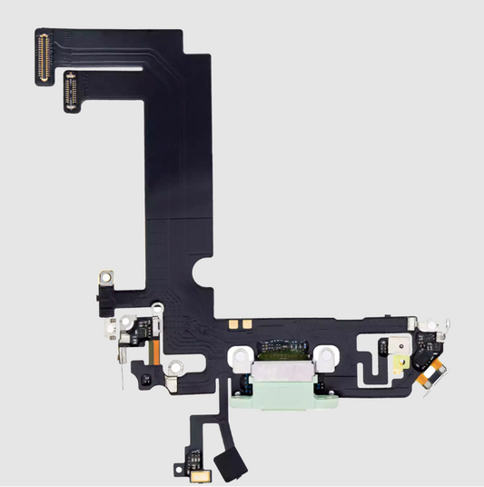 Charging Port Flex Cable For iPhone 12 Mini (Premium) (Green)