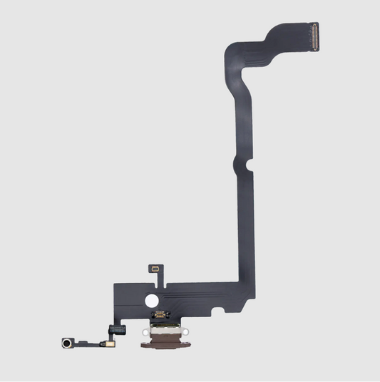 Charging Port Flex Cable For iPhone XS Max (Aftermarket) (Gold)