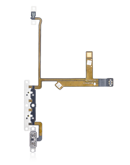 Volume Button Flex Cable With Metal Bracket For iPhone XS