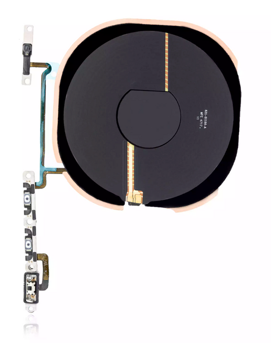 Wireless NFC Charging Flex With Power & Volume Flex Pre-Installed For iPhone X