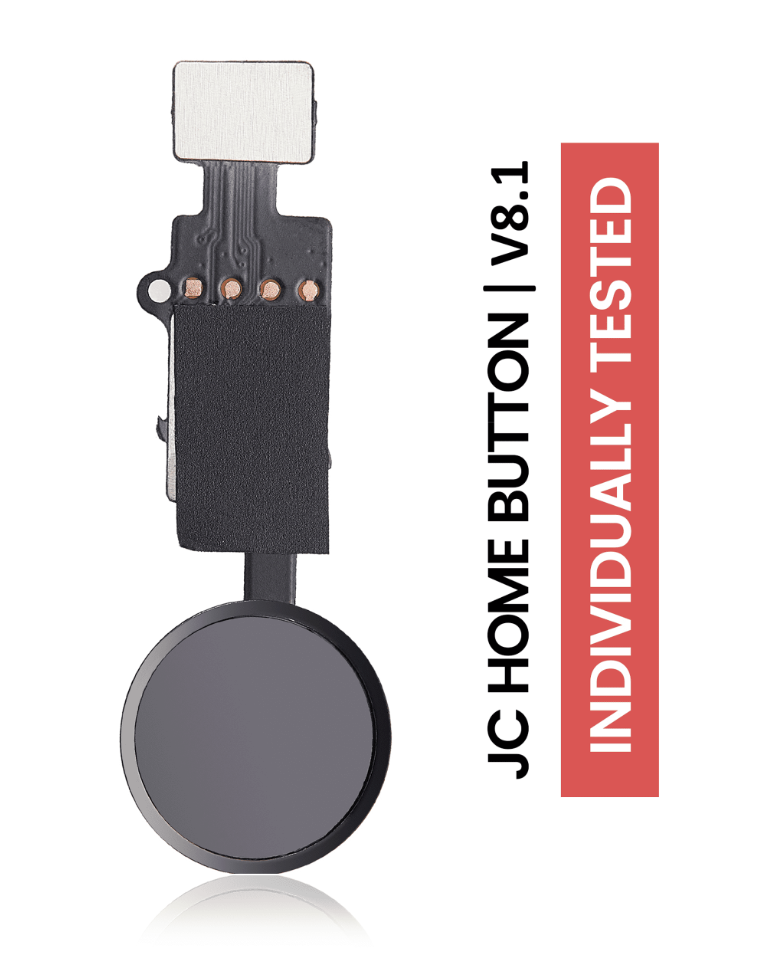 Home Button Solution For iPhone 7 / 7 Plus / 8 / 8 Plus / SE (2020) / SE (2022) (Jet / Matte Black) (Version 8.1 / JCID）