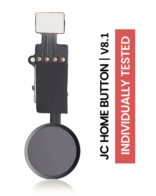 Home Button Solution For iPhone 7 / 7 Plus / 8 / 8 Plus / SE (2020) / SE (2022) (Jet / Matte Black) (Version 8.1 / JCID）