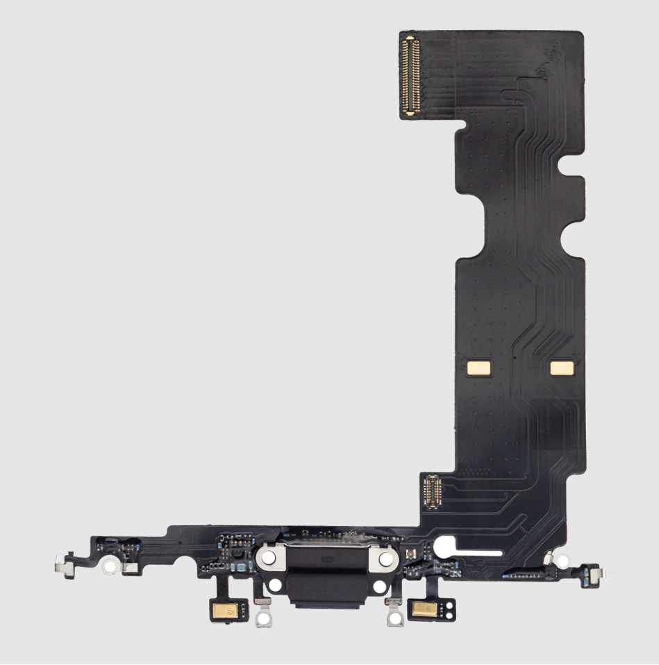 Charging Port Flex Cable For iPhone 8 Plus (Premium) (Space Gray)