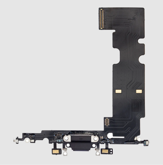 Charging Port Flex Cable For iPhone 8 Plus (Premium) (Space Gray)