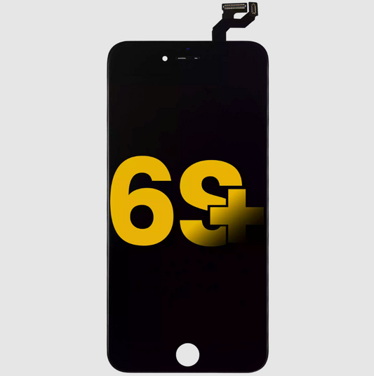 LCD Assembly With Steel Plate For iPhone 6S Plus (Refurbished) (Black)