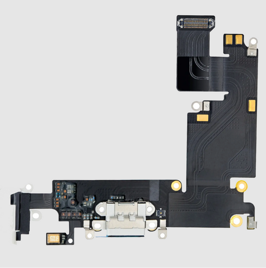 Charging Port Flex Cable For iPhone 6 Plus (Premium) (Gold)