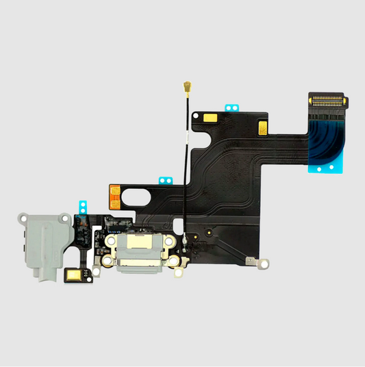 Charging Port Flex Cable For iPhone 6 (Premium) (Gold)