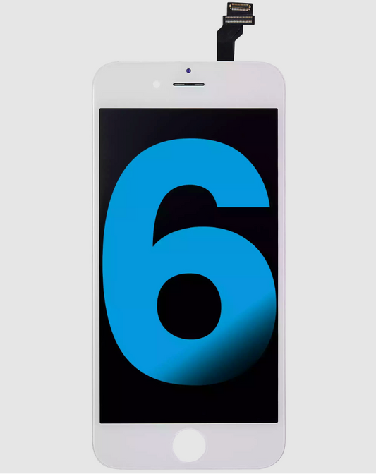 LCD Assembly For iPhone 6 (Aftermarket) (White)