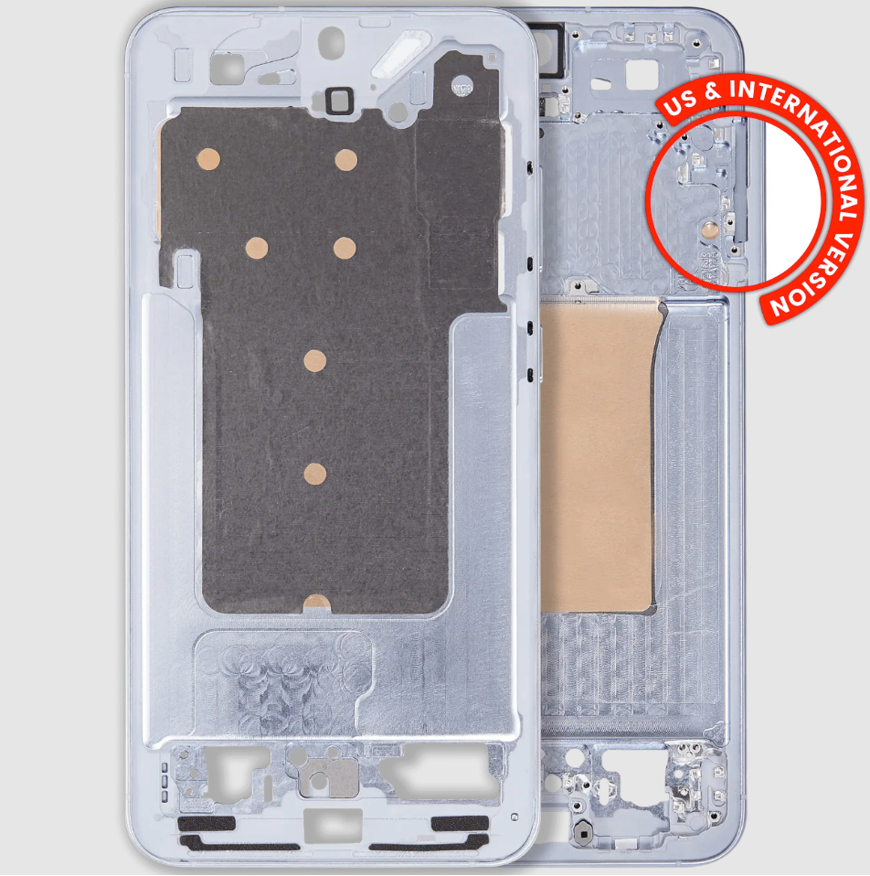 Mid-Frame Housing For Samsung Galaxy S25 Plus 5G (US & International Version) (Icy Blue)