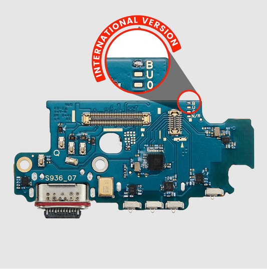 Charging Port Board With Sim Card Reader For Samsung Galaxy S25 Plus 5G (S936B) (International Version) (Premium)