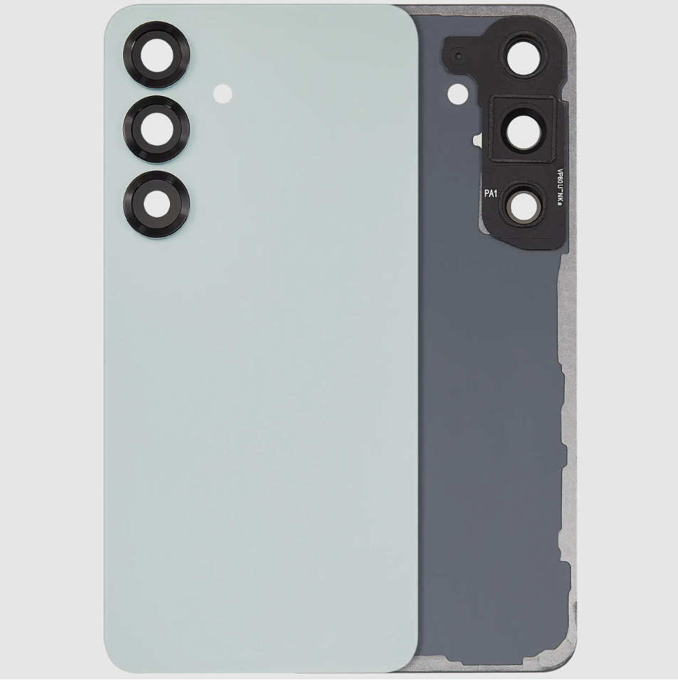 Back Cover Glass With Camera Lens For Samsung Galaxy S25 5G (No Logo) (Aftermarket Plus) (Mint)