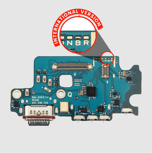 Charging Port Board With Sim Card Reader For Samsung Galaxy S25 5G (S931B) (International Version) (Premium)