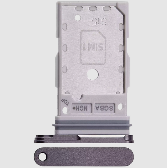 Dual Sim Card Tray For Samsung Galaxy S24 FE 5G (Premium) (Graphite)