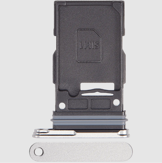 Single Sim Card Tray For Samsung Galaxy S24 FE 5G (Premium) (Gray)