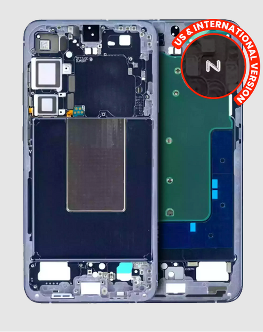 Mid-Frame Housing For Samsung Galaxy S24 Plus 5G (US & International Version) (Cobalt Violet)