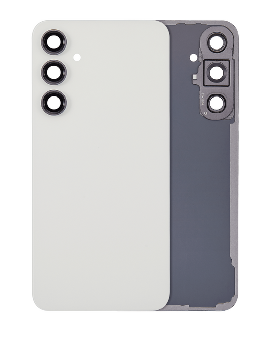 Back cover Glass With Camera Lens For Samsung Galaxy S23 FE 5G (Aftermarket Plus) (Cream)