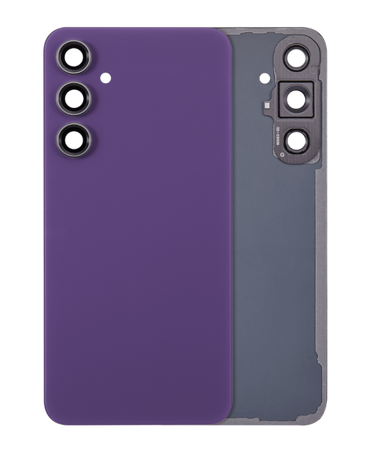 Back cover Glass With Camera Lens For Samsung Galaxy S23 FE 5G (Aftermarket Plus) (Purple)