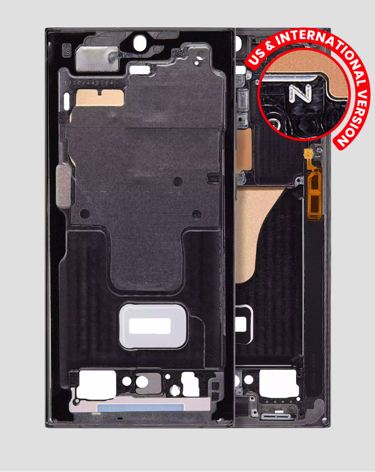 Mid-Frame Housing For Samsung Galaxy S23 Ultra 5G (US & International Version) (Green)