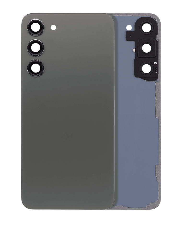 Back Cover Glass With Camera Lens For Samsung Galaxy S23 Plus 5G (No Logo) (Aftermarket Plus) (Green)