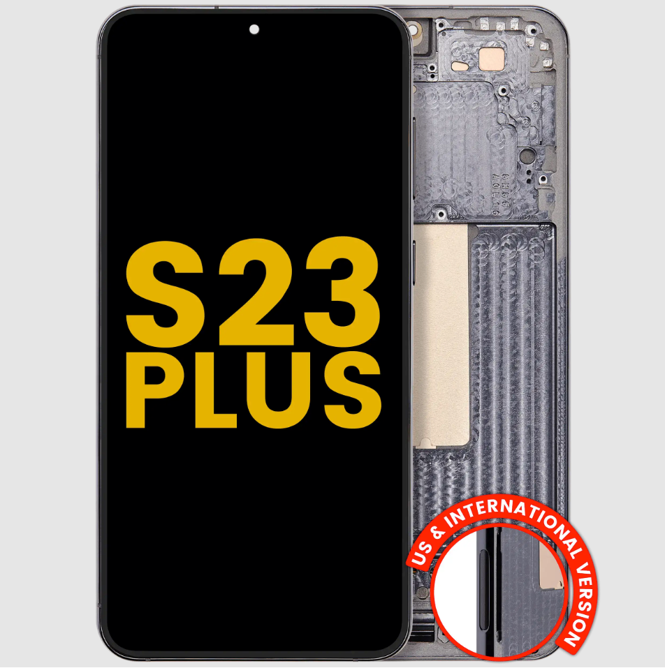 OLED Assembly With Frame For Samsung Galaxy S23 Plus 5G (US & International) (Refurbished) (Green)