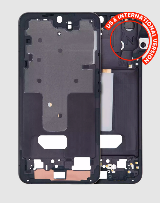 Mid-Frame Housing For Samsung Galaxy S22 Plus 5G (US & International Version) (Phantom Black)