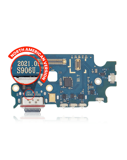 Charging Port Board With Sim Card Reader For Samsung Galaxy S22 Plus 5G (S906U) (US Version) (Premium)