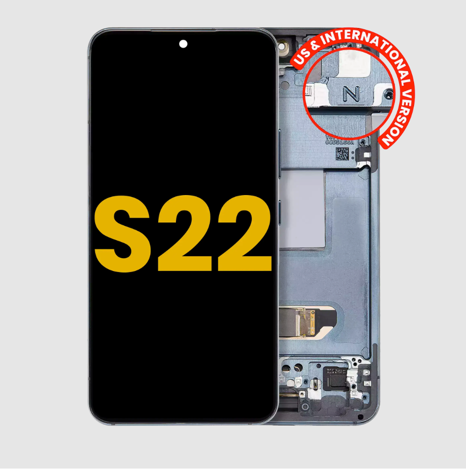 OLED Assembly With Frame For Samsung Galaxy S22 5G (US & International Version) (Refurbished) (Green)