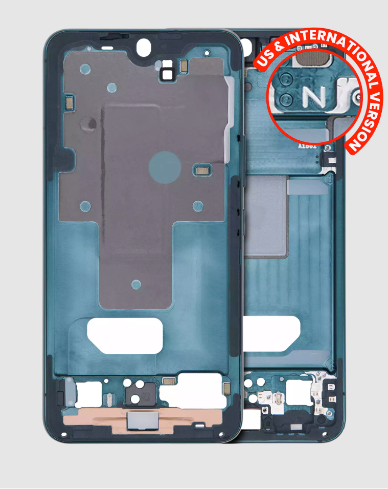 Mid-Frame Housing For Samsung Galaxy S22 5G (US & International Version) (Green)