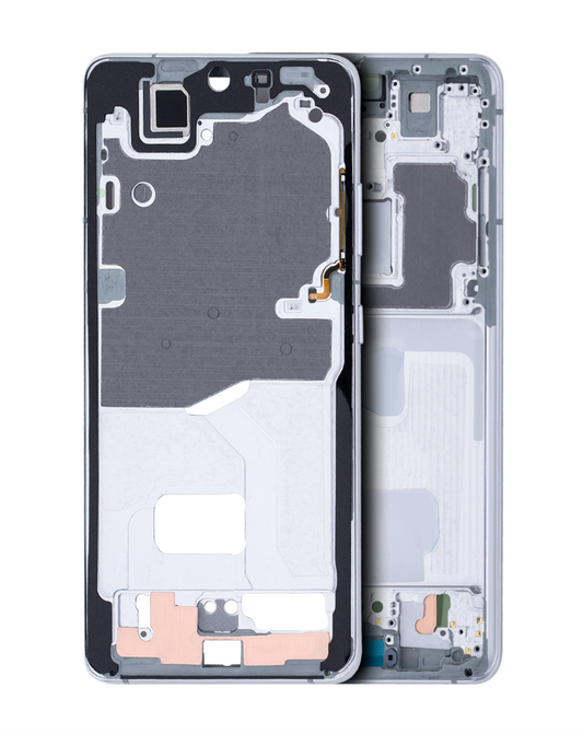 Mid-Frame Housing For Samsung Galaxy S21 Ultra (Phantom Silver)