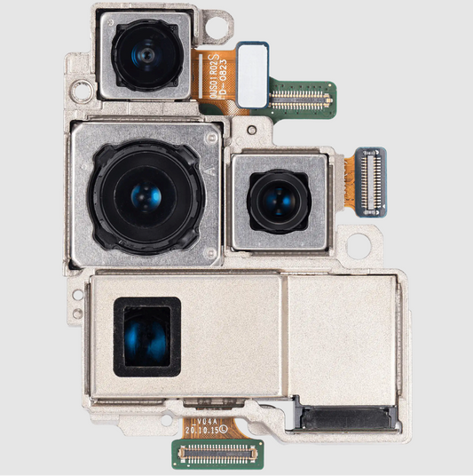 Back Camera Assembly (Wide / Telephoto / Ultrawide / Periscope) For Samsung Galaxy S21 Ultra 5G (Used OEM Pull: Grade A)
