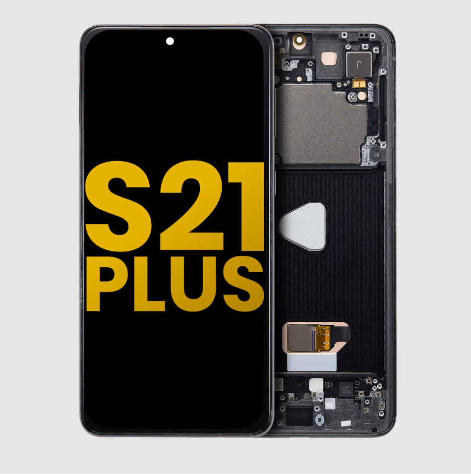 OLED Assembly With Frame For Samsung Galaxy S21 Plus 5G (Refurbished) (Phantom Black)