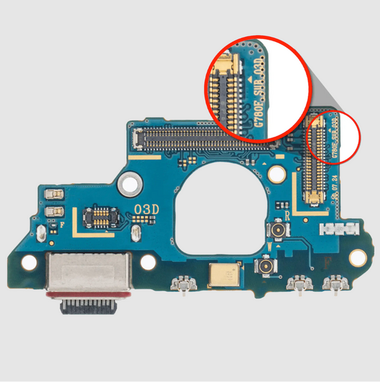 Charging Port With PCB Board For Samsung Galaxy S20 FE 4G (All Models) (Premium)