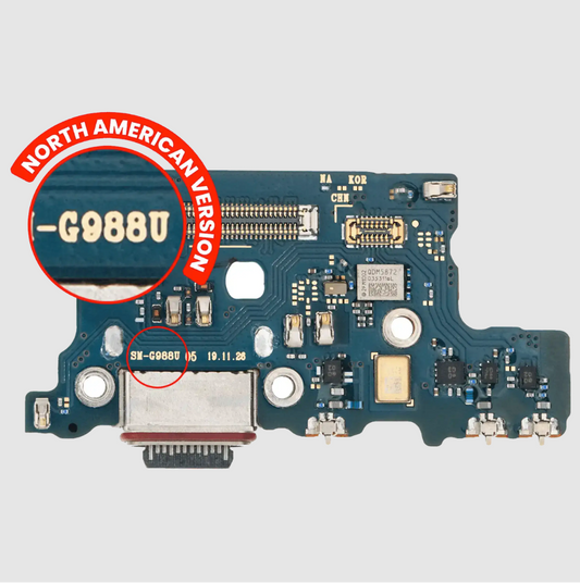 Charging Port Board For Samsung Galaxy S20 Ultra (US Version) (G988U) (Premium)