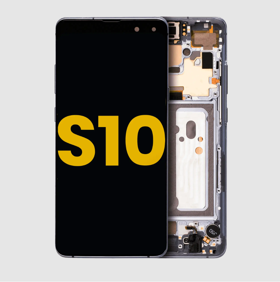 OLED Assembly With Frame For Samsung Galaxy S10 5G (Refurbished) (Majestic Black)