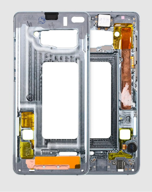 Mid-Frame Housing For Samsung Galaxy S10 Plus (With Small Parts) (Ceramic White)