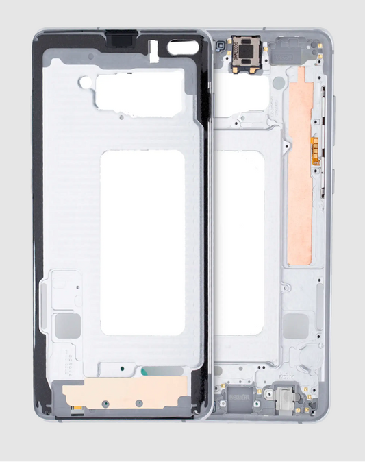 Mid-Frame Housing For Samsung Galaxy S10 Plus (With Small Parts) (Prism White)