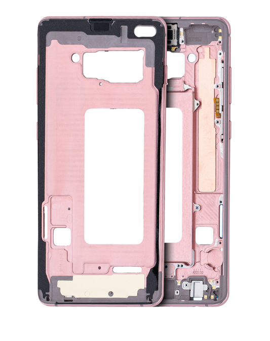 Mid-Frame Housing For Samsung Galaxy S10 Plus (With Small Parts) (Flamingo Pink)
