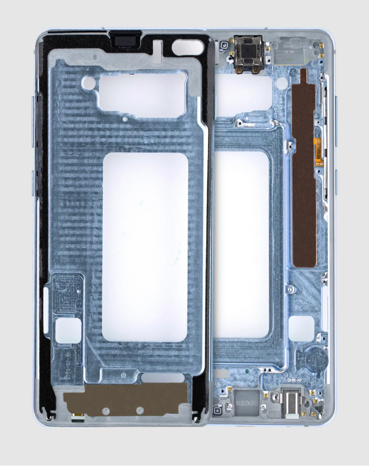 Mid-Frame Housing For Samsung Galaxy S10 Plus (With Small Parts) (Prism Blue)
