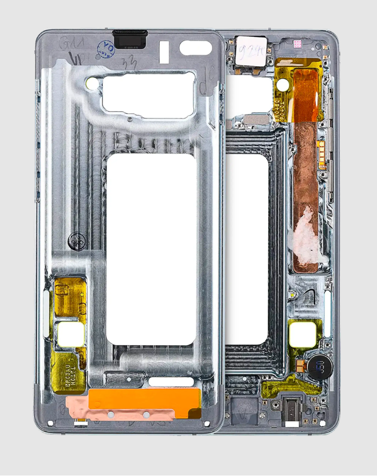 Mid-Frame Housing For Samsung Galaxy S10 (With Small Parts) (Prism White)