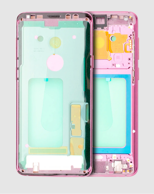 Mid-Frame Housing For Samsung Galaxy S9 Plus (With Small Parts) (Lilac Purple)