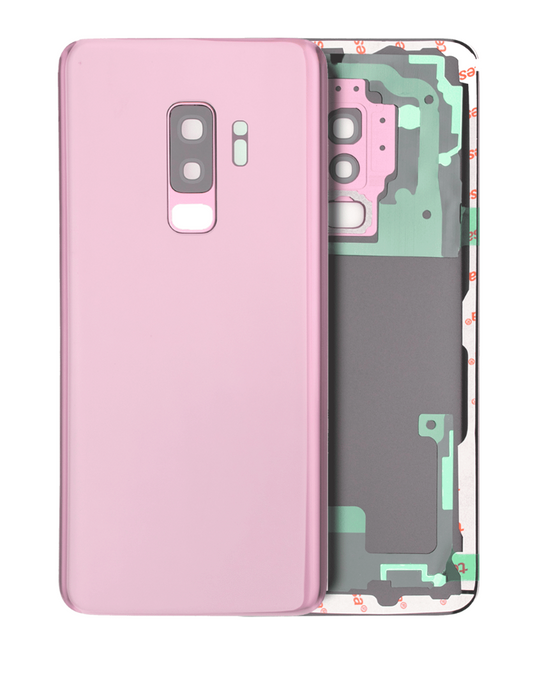 Back Cover Glass With Camera Lens For Samsung Galaxy S9 Plus (No Logo) (Aftermarket Plus) (Lilac Purple)