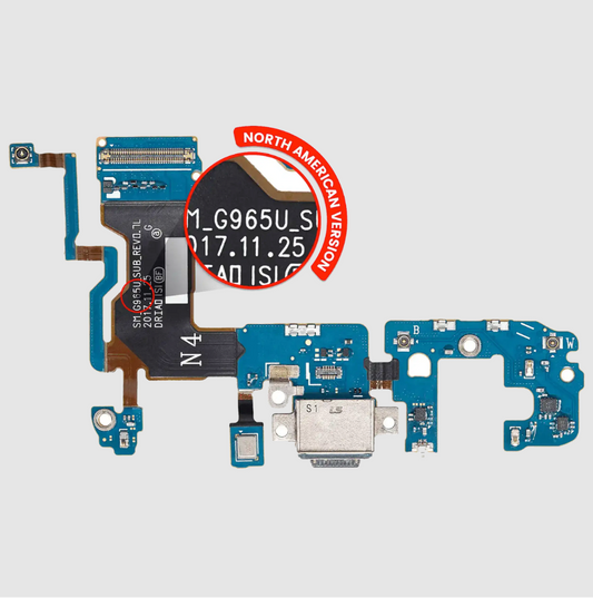 Charging Port With Flex Cable For Samsung Galaxy S9 Plus (G965U) (US Version)