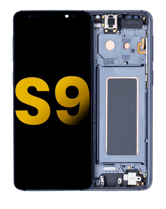OLED Assembly With Frame For Samsung Galaxy S9 (Refurbished) (Titanium Gray)
