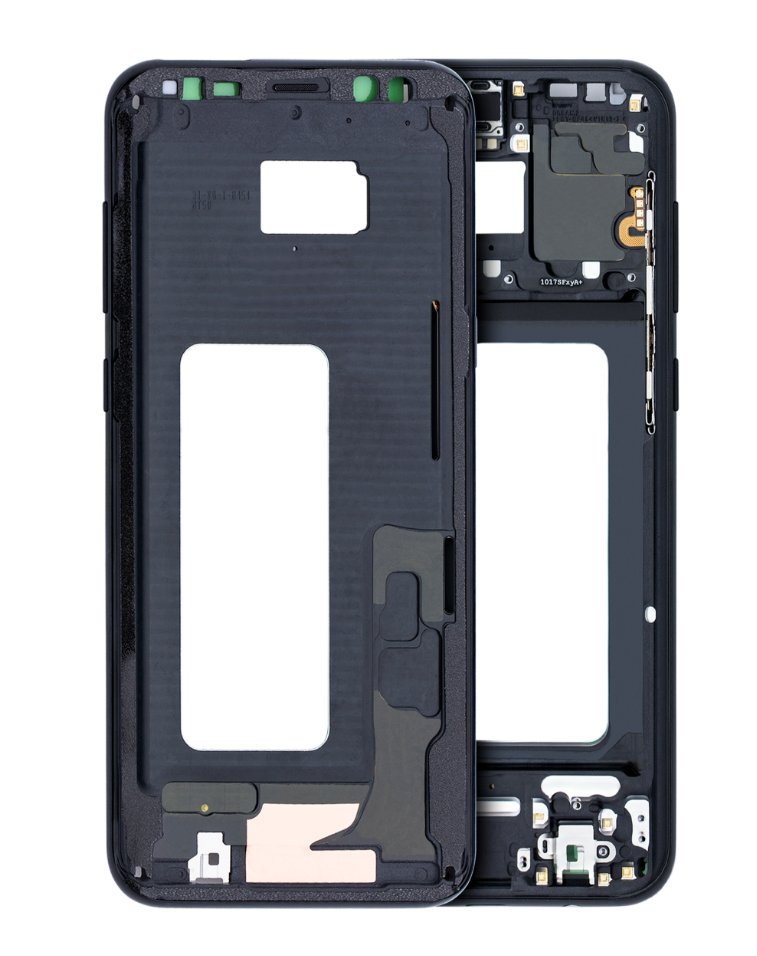 Mid-Frame Housing For Samsung Galaxy S8 Plus (With Small Parts) (Midnight Black)