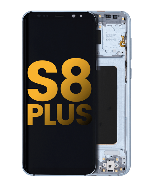 OLED Assembly With Frame For Samsung Galaxy S8 Plus (Refurbished) (Coral Blue)