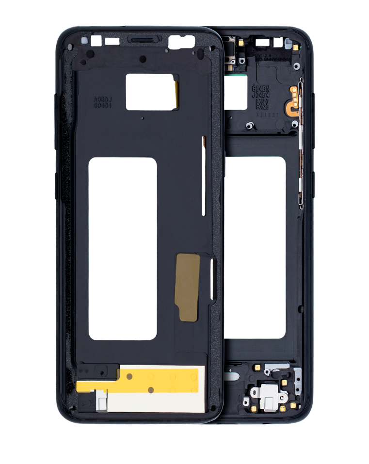 Mid-Frame Housing For Samsung Galaxy S8 (With Small Parts) (Midnight Black)