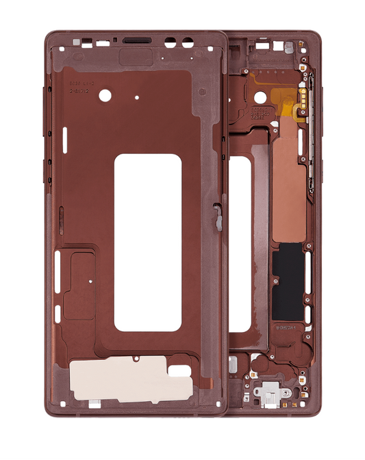 Mid-Frame Housing For Samsung Galaxy Note 9 (Metallic Copper)