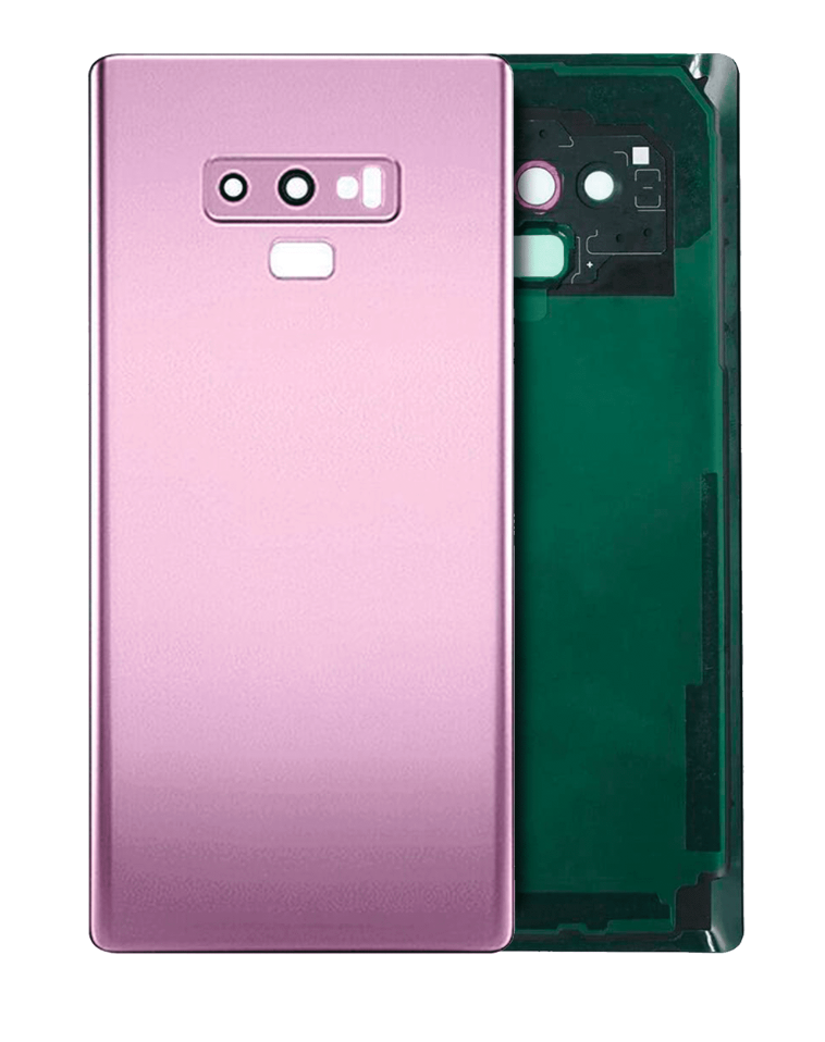 Back Cover Glass With Camera Lens For Samsung Galaxy Note 9 (No Logo) (Aftermarket Plus) (Lavender Purple)