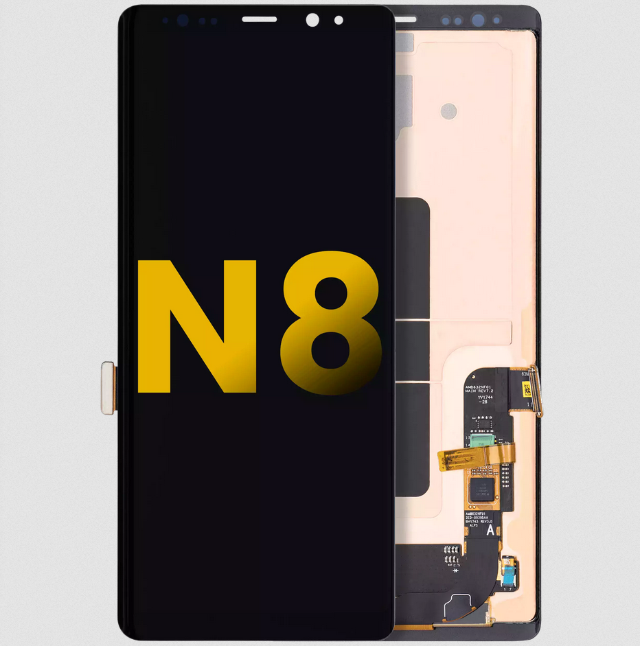 OLED Assembly Without Frame Compatible For Samsung Galaxy Note 8 (Refurbished)